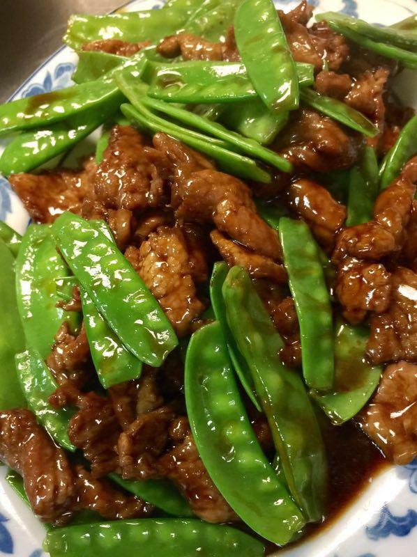 Beef w.Snow Peas