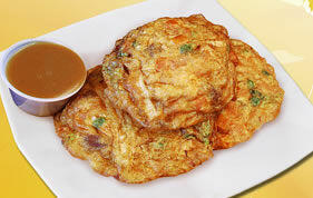 Roast Pork Egg Foo Young