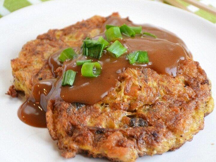 Vegetable Egg Foo Young
